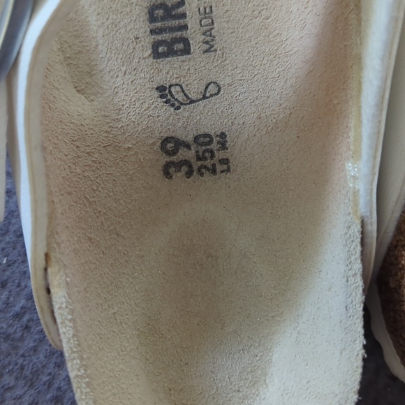 SOLD White Birkenstocks Like New - Picture 2 of 4